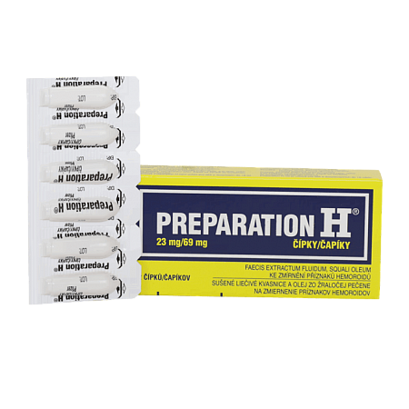 Препарейшн эйч (Preparation H) свечи 12шт