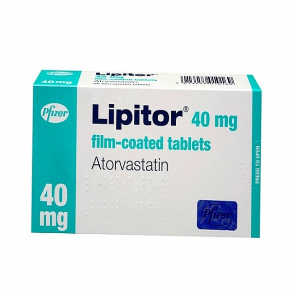 Липитор (Lipitor) табл. 40мг 20шт